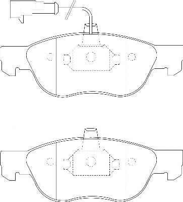 Omnicraft 2134902 - Гальмівні колодки, дискові гальма avtolavka.club