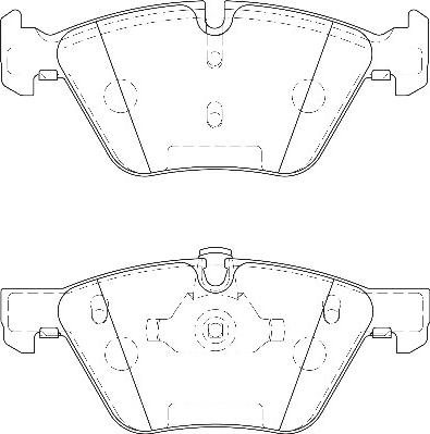 Omnicraft 2134912 - Гальмівні колодки, дискові гальма avtolavka.club