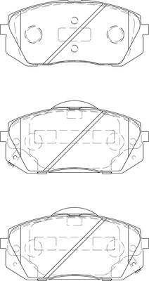 Omnicraft 2134976 - Гальмівні колодки, дискові гальма avtolavka.club