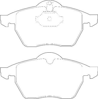 Omnicraft 2134972 - Гальмівні колодки, дискові гальма avtolavka.club