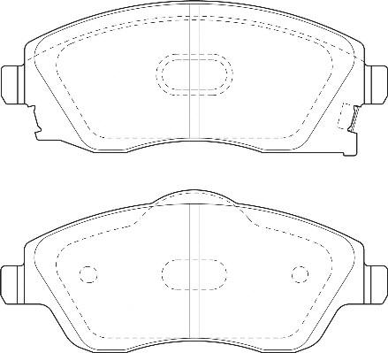 Omnicraft 2134898 - Гальмівні колодки, дискові гальма avtolavka.club