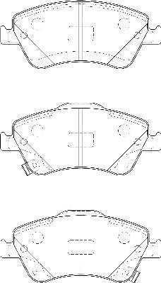 Omnicraft 2135162 - Гальмівні колодки, дискові гальма avtolavka.club