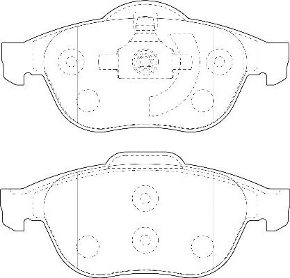 Omnicraft 2135126 - Гальмівні колодки, дискові гальма avtolavka.club