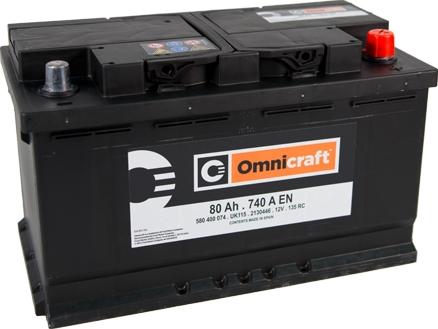 Omnicraft 2130446 - Стартерна акумуляторна батарея, АКБ avtolavka.club