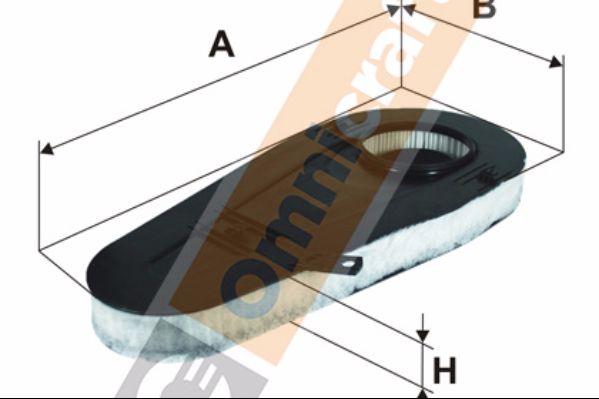 Omnicraft 2133509 - Повітряний фільтр avtolavka.club