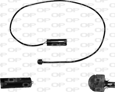 Open Parts AK3005.00 - Сигналізатор, знос гальмівних колодок avtolavka.club