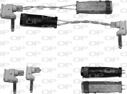 Open Parts AK3078.00 - Сигналізатор, знос гальмівних колодок avtolavka.club