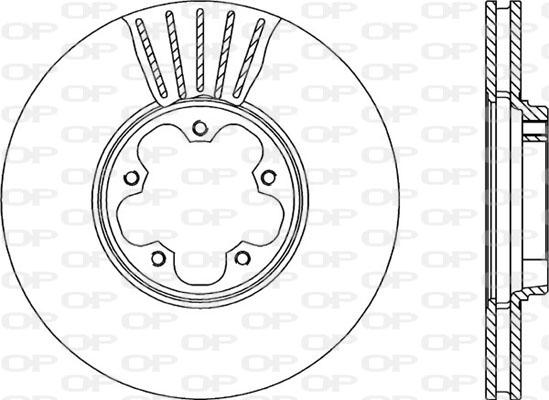 Open Parts BDA1947.20 - Гальмівний диск avtolavka.club