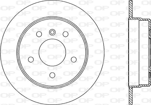 Eurobrake 5815203355 - Гальмівний диск avtolavka.club