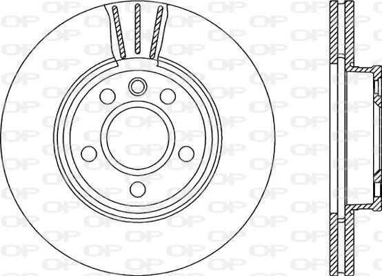 Open Parts BDA1937.20 - Гальмівний диск avtolavka.club