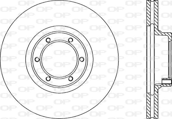 Open Parts BDA1440.20 - Гальмівний диск avtolavka.club