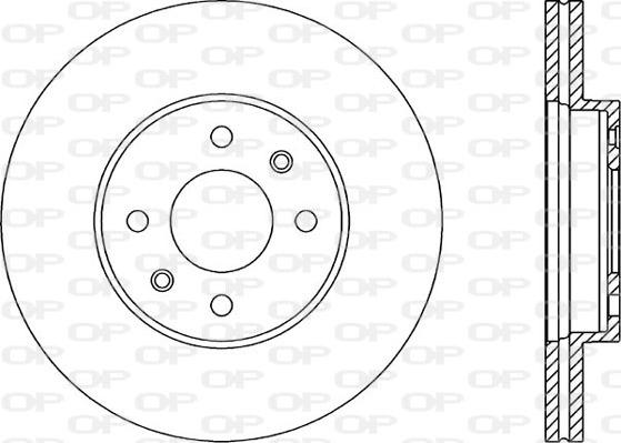 Open Parts BDA1464.20 - Гальмівний диск avtolavka.club