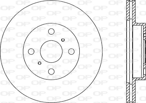 Open Parts BDA1640.20 - Гальмівний диск avtolavka.club