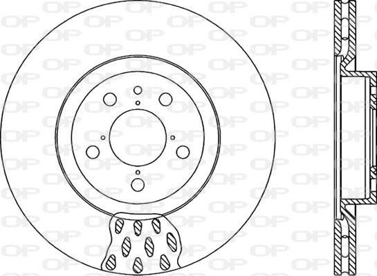 Open Parts BDA1015.20 - Гальмівний диск avtolavka.club