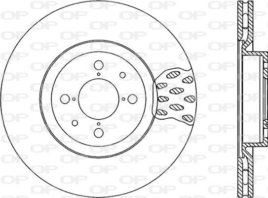 Open Parts BDR1016.20 - Гальмівний диск avtolavka.club