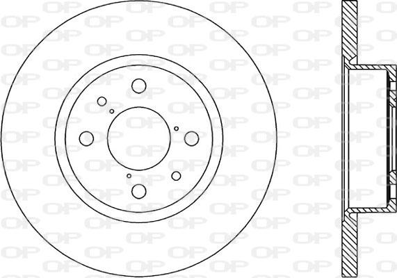 Open Parts BDA1148.10 - Гальмівний диск avtolavka.club