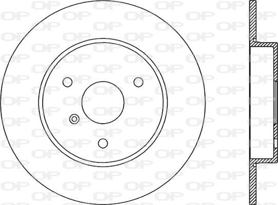 Open Parts BDA1864.10 - Гальмівний диск avtolavka.club