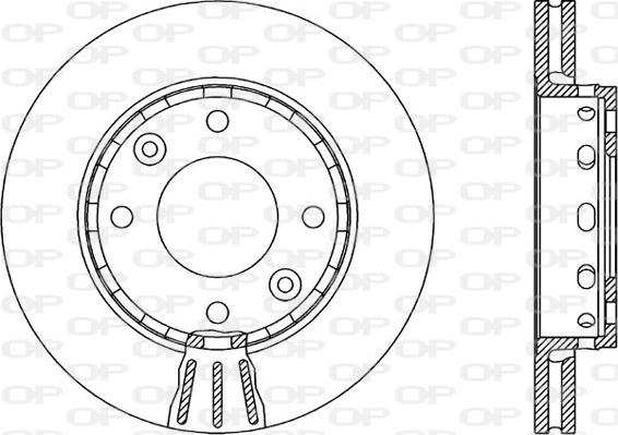 Open Parts BDA1886.20 - Гальмівний диск avtolavka.club