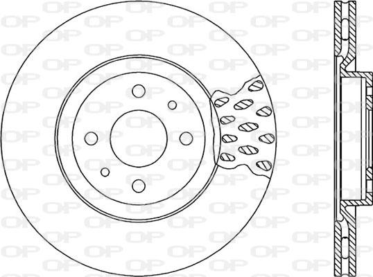 Open Parts BDA1231.20 - Гальмівний диск avtolavka.club