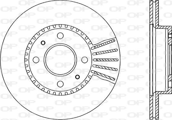 Eurobrake 5815202245 - Гальмівний диск avtolavka.club