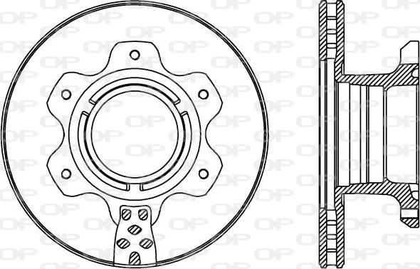 BOSCH BD2649 - Гальмівний диск avtolavka.club