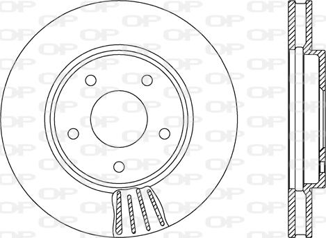 Open Parts BDA2692.20 - Гальмівний диск avtolavka.club