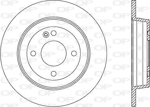 Open Parts BDA2640.10 - Гальмівний диск avtolavka.club