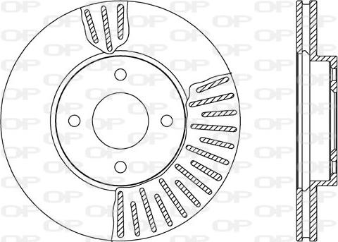 Open Parts BDA2648.20 - Гальмівний диск avtolavka.club