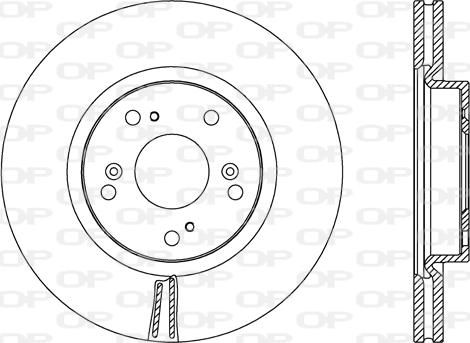 Open Parts BDA2686.20 - Гальмівний диск avtolavka.club