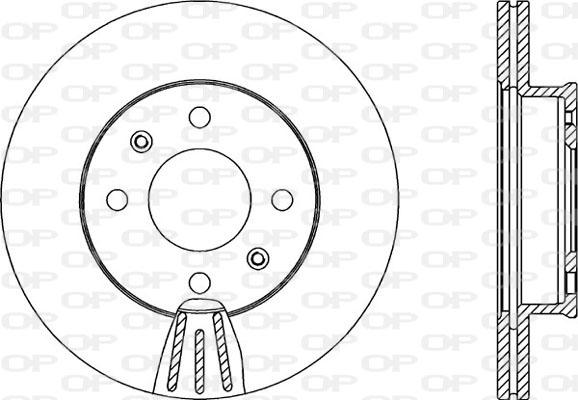 Open Parts BDA2140.20 - Гальмівний диск avtolavka.club