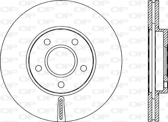 Open Parts BDA2141.20 - Гальмівний диск avtolavka.club