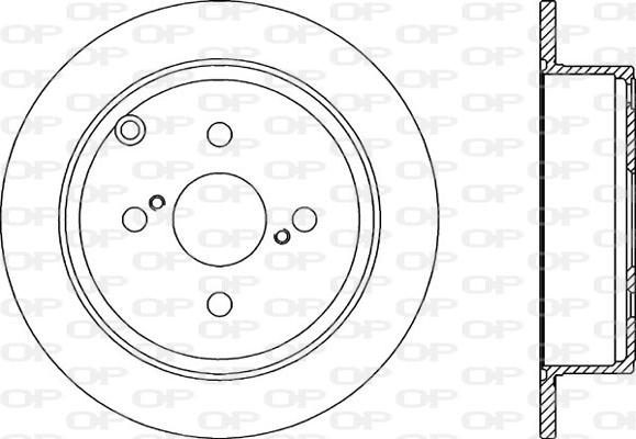 Quinton Hazell BDC5483 - Гальмівний диск avtolavka.club