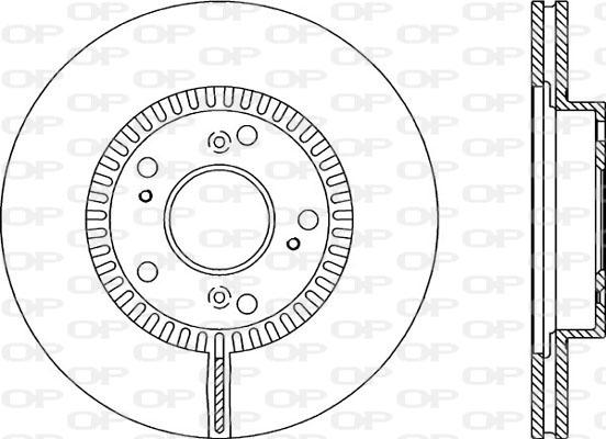 Open Parts BDA2162.20 - Гальмівний диск avtolavka.club