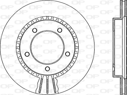 Japanparts J DI-816C - Гальмівний диск avtolavka.club