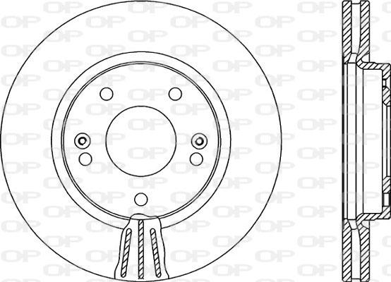 Open Parts BDA2138.20 - Гальмівний диск avtolavka.club