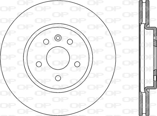 Open Parts BDA2814.20 - Гальмівний диск avtolavka.club