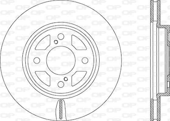 Open Parts BDA2887.20 - Гальмівний диск avtolavka.club