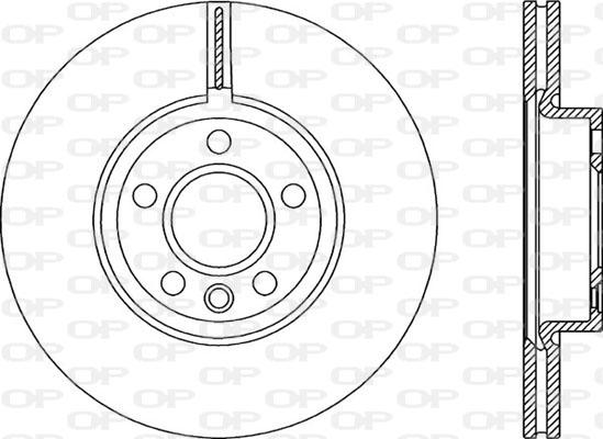 Open Parts BDA2302.20 - Гальмівний диск avtolavka.club