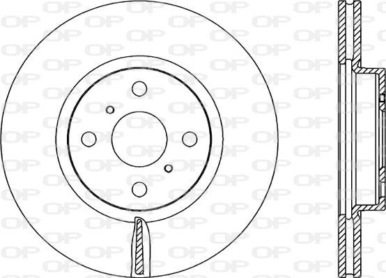 Open Parts BDA2316.20 - Гальмівний диск avtolavka.club