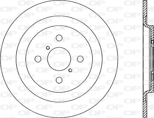 Open Parts BDA2339.10 - Гальмівний диск avtolavka.club