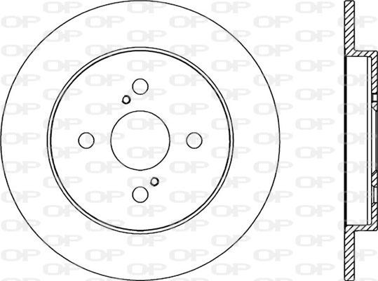 Open Parts BDA2293.10 - Гальмівний диск avtolavka.club