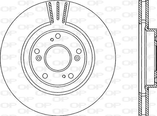 Open Parts BDA2209.20 - Гальмівний диск avtolavka.club