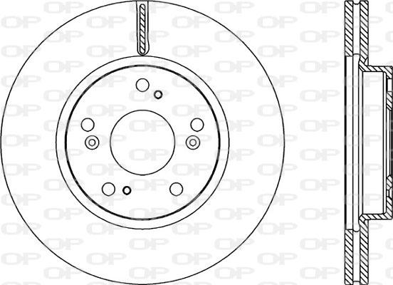 Open Parts BDA2218.20 - Гальмівний диск avtolavka.club