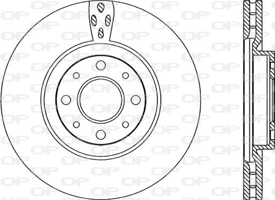 Open Parts BDA2217.20 - Гальмівний диск avtolavka.club