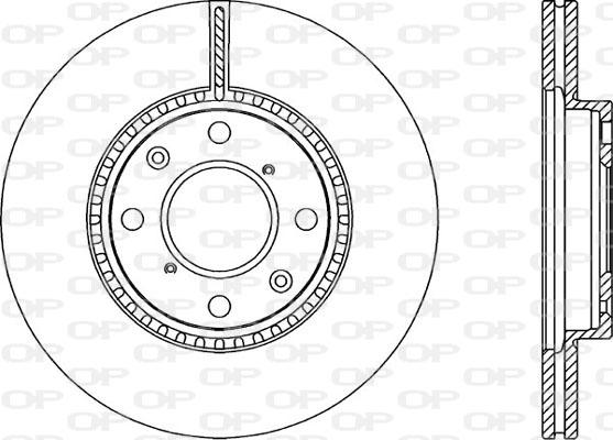 Open Parts BDA2283.20 - Гальмівний диск avtolavka.club