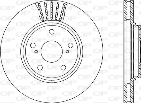 Open Parts BDA2287.20 - Гальмівний диск avtolavka.club