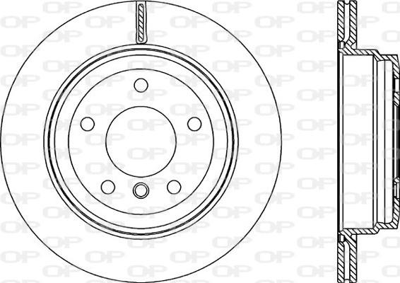 Open Parts BDA2278.20 - Гальмівний диск avtolavka.club