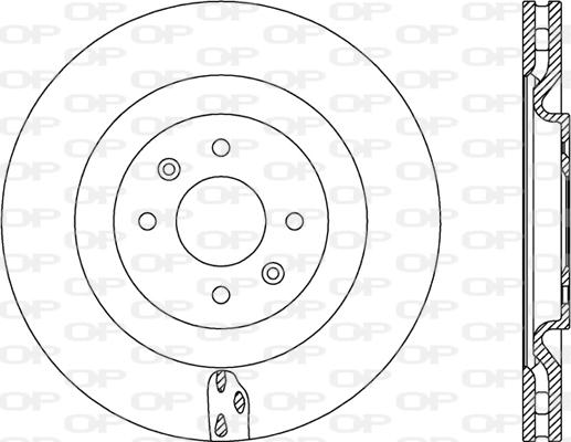 Open Parts BDA2769.20 - Гальмівний диск avtolavka.club