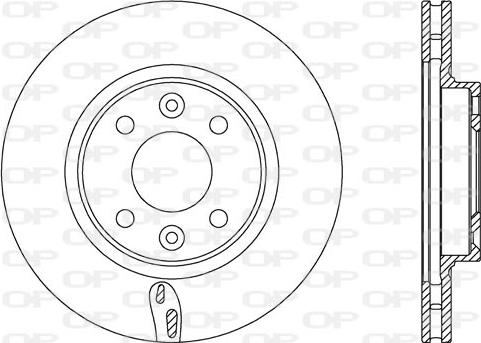 Open Parts BDA2717.20 - Гальмівний диск avtolavka.club