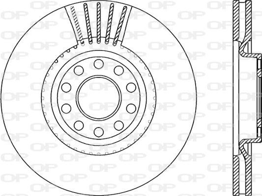 Open Parts BDR1942.20 - Гальмівний диск avtolavka.club